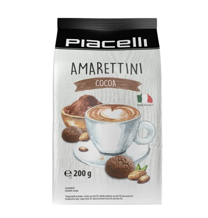 Piacelli Amarettini cocoa Ciastka 200 g