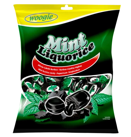 Woogie Lukrecja Miętowa 170 g