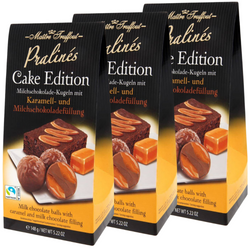 MaitreTruffout Pralinen Cake Edition Pralinki Mleczno-Karmelowe 148 g