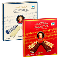 MaitreTruffout  Mozartsticks White 200 g