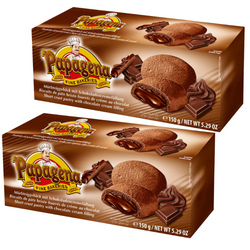 Papagena Ciastka z Kremem Czekoladowym 150 g