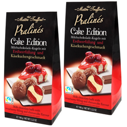 MaitreTruffout Pralinen Cake Edition Pralinki Sernikowo-Truskawkowe 148 g