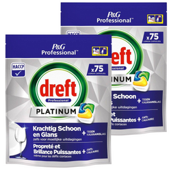 Dreft Platinum Lemon Kapsułki do Zmywarki 75 szt.