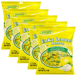 Woogie Cukierki Eukaliptusowo-Cytrynowe 175 g