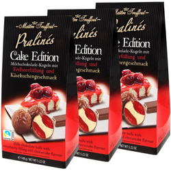 MaitreTruffout Pralinen Cake Edition Pralinki Sernikowo-Truskawkowe 148 g