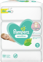 chusteczki pampers sensitive 4 pack