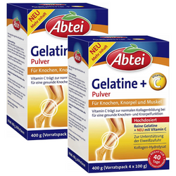 Abtei Gelatine Żelatyna + Wit. C 400 g