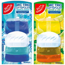 G&G WC Trio Lemon & Lime Zawieszka WC 3  x 55 ml