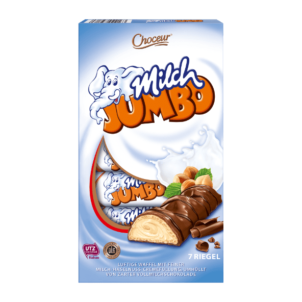 Choceur Jumbo Milch Haselnuss Creme 150 g