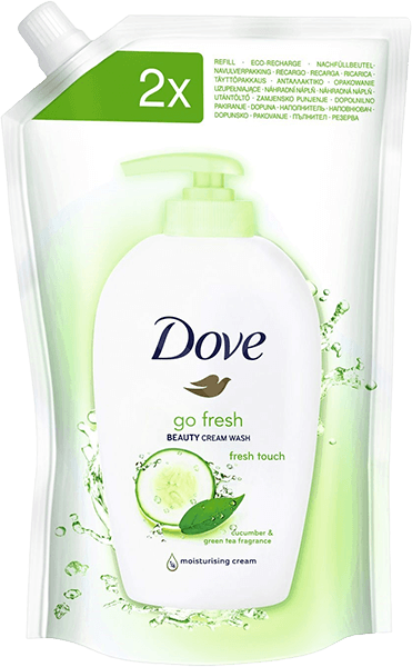 Dove Cucumber&Green Tea Mydło w Płynie Uzupełniacz 500 ml