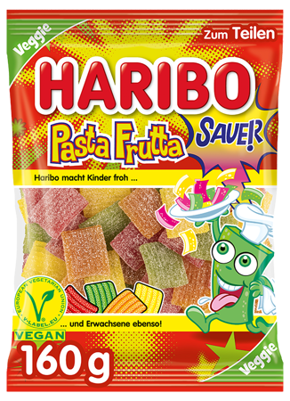 Haribo Pasta Frutta Sauer Żelki 160 g