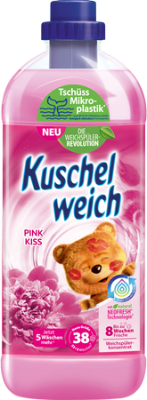 Kuschelweich Pink Kiss Płyn do Płukania 1 l DE