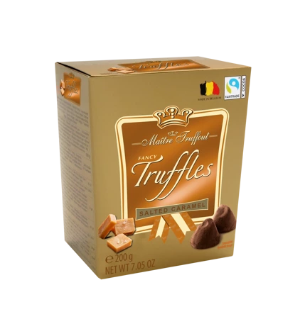 MaitreTruffout Belgijskie Trufle Karmelowe 200 g