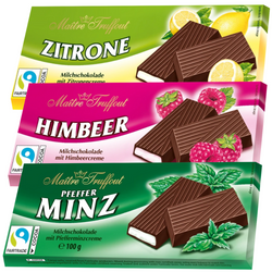 Maitre Truffout Czekolada Nadziewana Truskawkowa 100 g