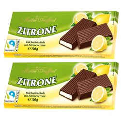 Maitre Truffout Czekolada Nadziewana Cytrynowa 100 g
