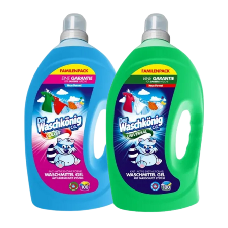 Der Waschkonig Żel Color i Universal 2x3 l