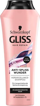 Gliss Anti-Spliss Wunder Szampon do Włosów 250 ml