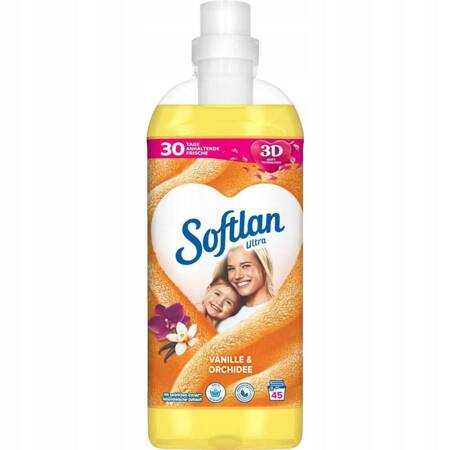 Softlan Vanille & Orchidee 3 D Płyn do Płukania 45 prań DE