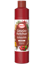 Hela Gewürz Ketchup Schaschlik Pikant 800 ml