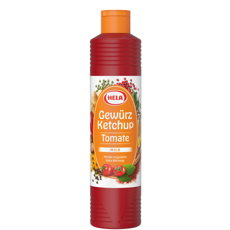 Hela Gewürz Ketchup Tomate Mild 800 ml