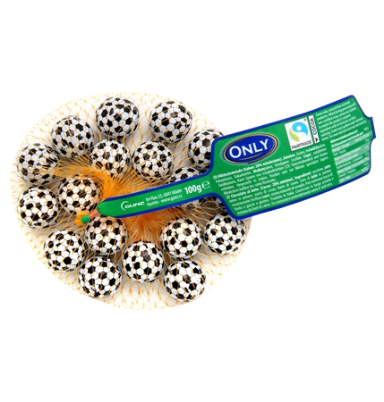 Only Soccerballs Czekolada Mleczna 100 g