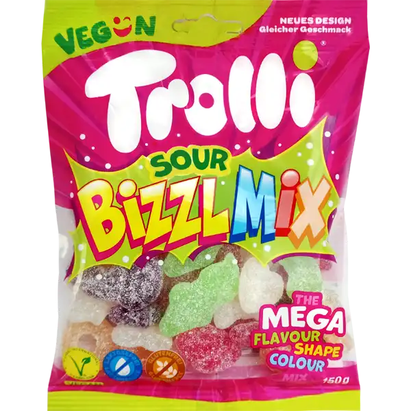 Trolli Bizzl Mix Żelki 150 g