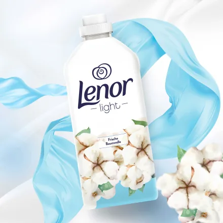 lenor light baumwollblute pyn do płukania 32 prania