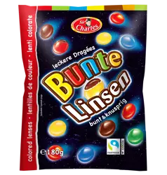 SirCharles Bunte Linsen 180 g