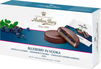Anthon Berg Blueberry in Vodka 220 g