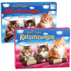 MaitreTruffout Kocie Języczki Zestaw Mix 2x100g