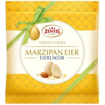 Zentis Marzipan Eier Eierlikor Jajka Marcepanowe z Ajerkoniakiem 125 g