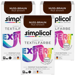 Simplicol Expert Barwnik do Tkanin Nuss-Braun 150 g