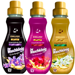 Der Waschkonig Perfumy do Prania Zestaw Mix 3x18 prań