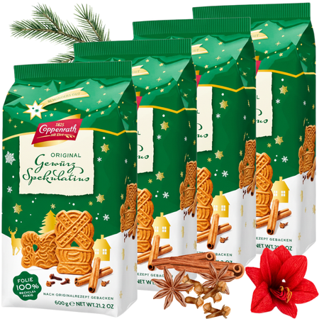Coppenrath Spekulatius - Ciastka Korzenne 4x600 g