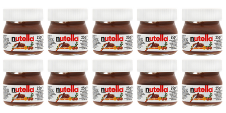 Nutella 10 x 25 g