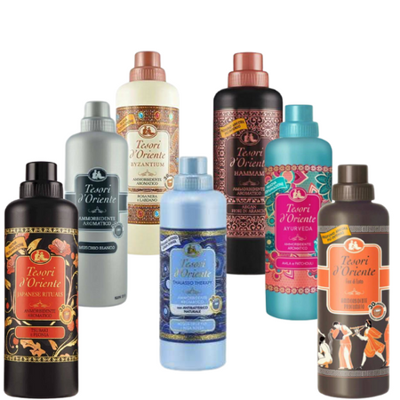 Tesori d'Oriente Płyn do Płukania Zestaw Mix 7 x 750 ml