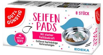 G&G Gąbki Zmywaki Nasączone 8 szt.