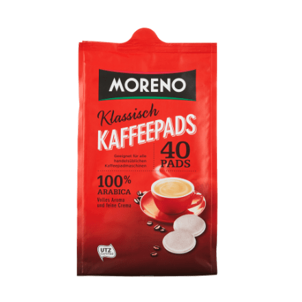 Moreno Klassisch Kawa w Padach 40 szt.