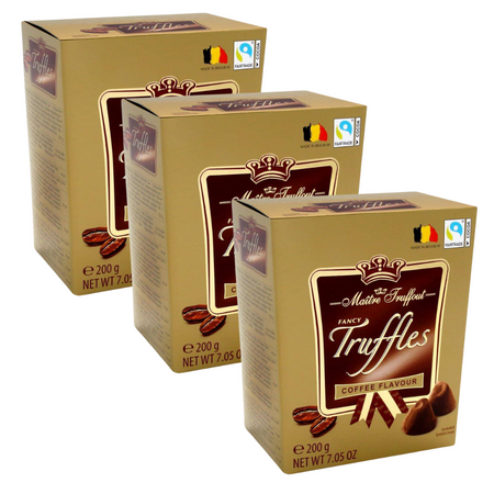 MaitreTruffout Belgijskie Trufle Kawowe 200 g