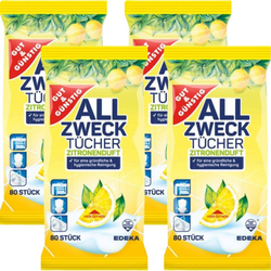 G&G Uniwersalne Chusteczki Nawilżone 4x80 szt.