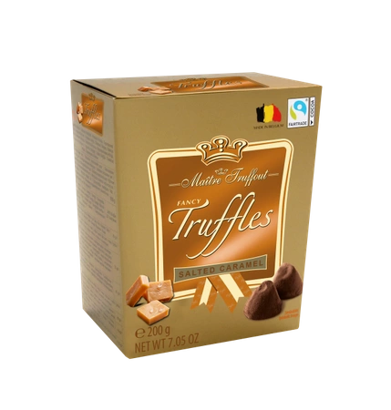 MaitreTruffout Belgijskie Trufle Karmelowe 200 g