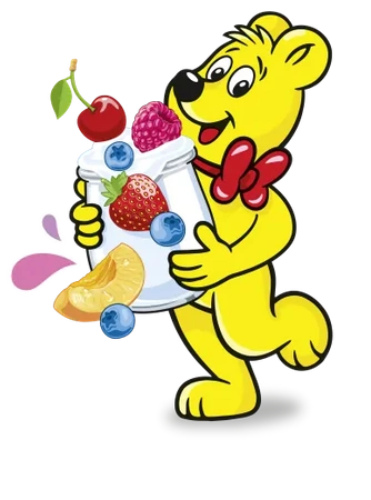 Haribo Fruitmania Joghurt Żelki Vege 160 g