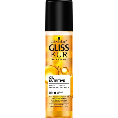 Gliss Kur Oil Nutritive Ekspresowa Odzywka do Włosów 200 ml