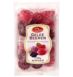 SirCharles Galaretka Jagodowa w Posypce Cukrowej 250 g