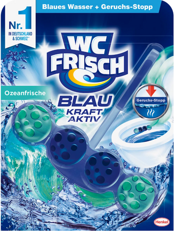 WC-Frisch Blau Kraft-Aktiv Ozeanfrische Zawieszka WC 50 g