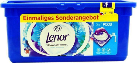 Lenor kapsułki 3w1 do białego 30 szt