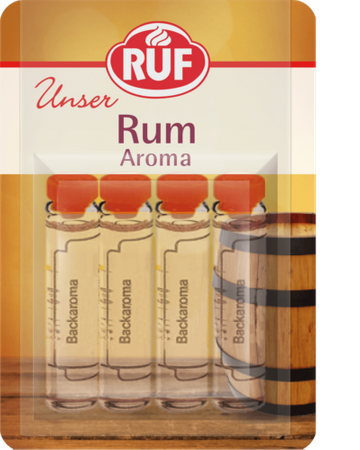 Aromat do ciasta Rum 4 x 2 ml