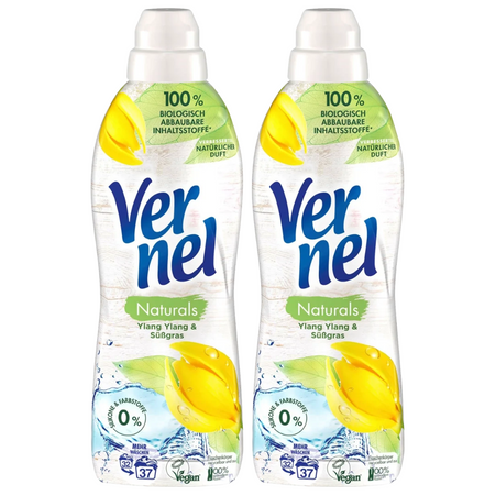 Vernel Naturals Ylang Ylang & Süßgras Płyn do Płukania37 prań