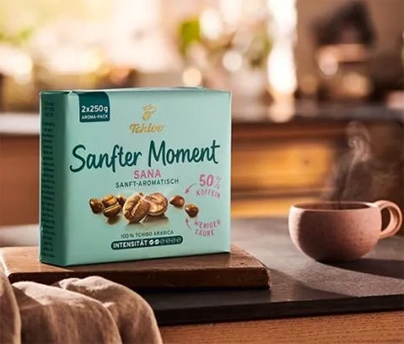 tchibo sanfter moment kawa mielona 2 x 250 g