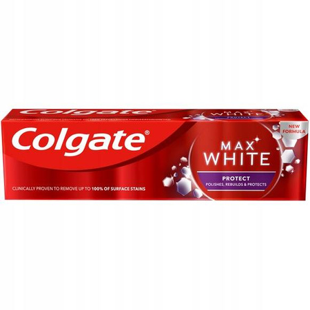 Colgate Max White White & Protect Pasta do Zębów  50 ml